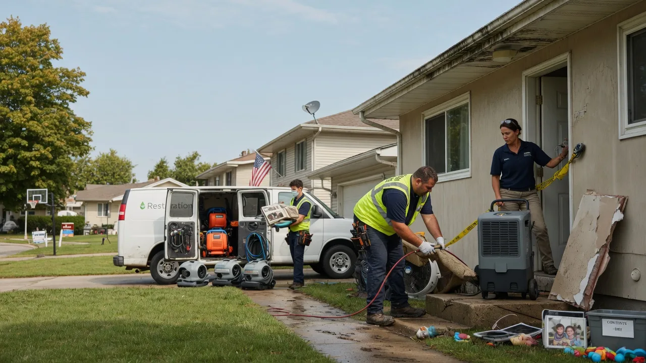 Water Damage Restoration in Genoa, OH near me